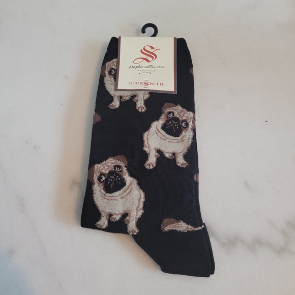 socksmith Accessories Reserved Pair Of Socksmith Pug Socks Poshmark